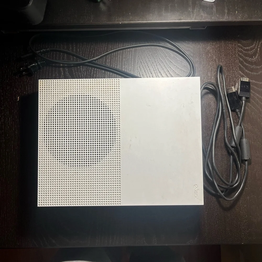 Microsoft Console in White and Black